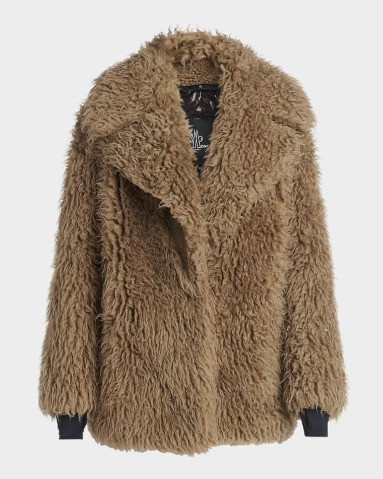 Malenco Faux Fur Jacket by MONCLER
