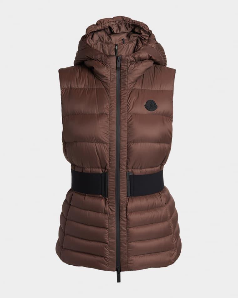 Melia Hooded Down Vest by MONCLER