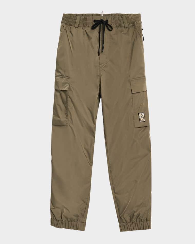 Men's Gabardine Cargo Pants by MONCLER