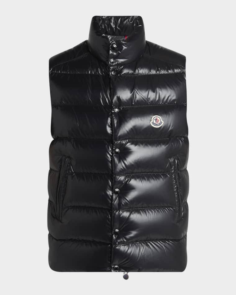 Men's Tibb Nylon Down Puffer Vest by MONCLER