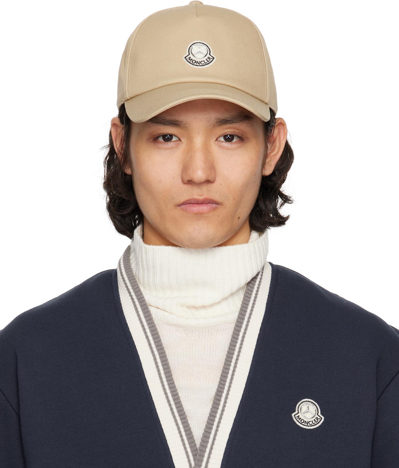 Mercedes-Benz by NIGO Beige Baseball Cap by MONCLER