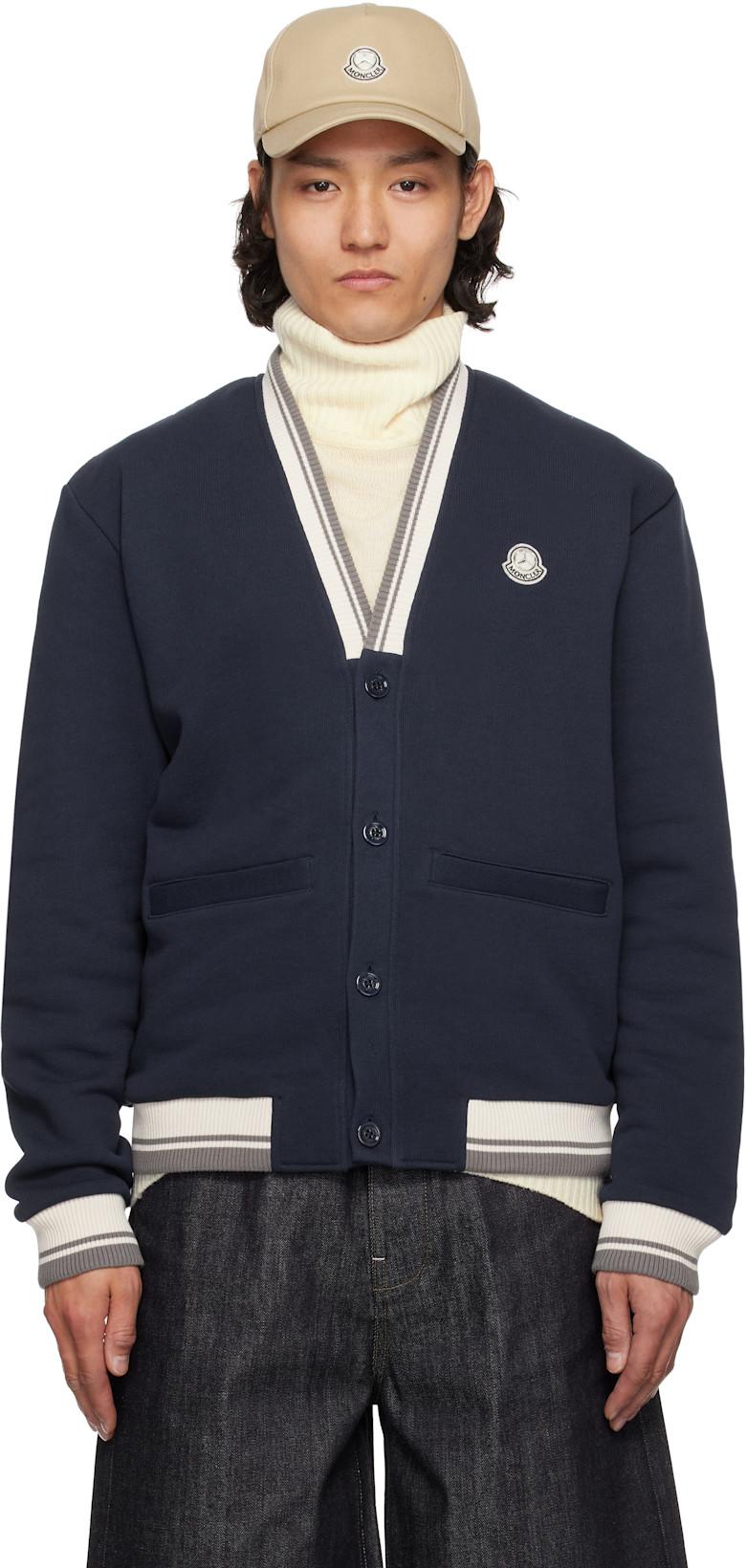 Mercedes-Benz by NIGO Navy Sweatshirt Cardigan by MONCLER