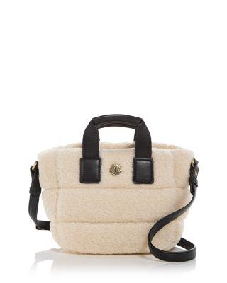 Micro Caradoc Faux Fur Crossbody Bag by MONCLER