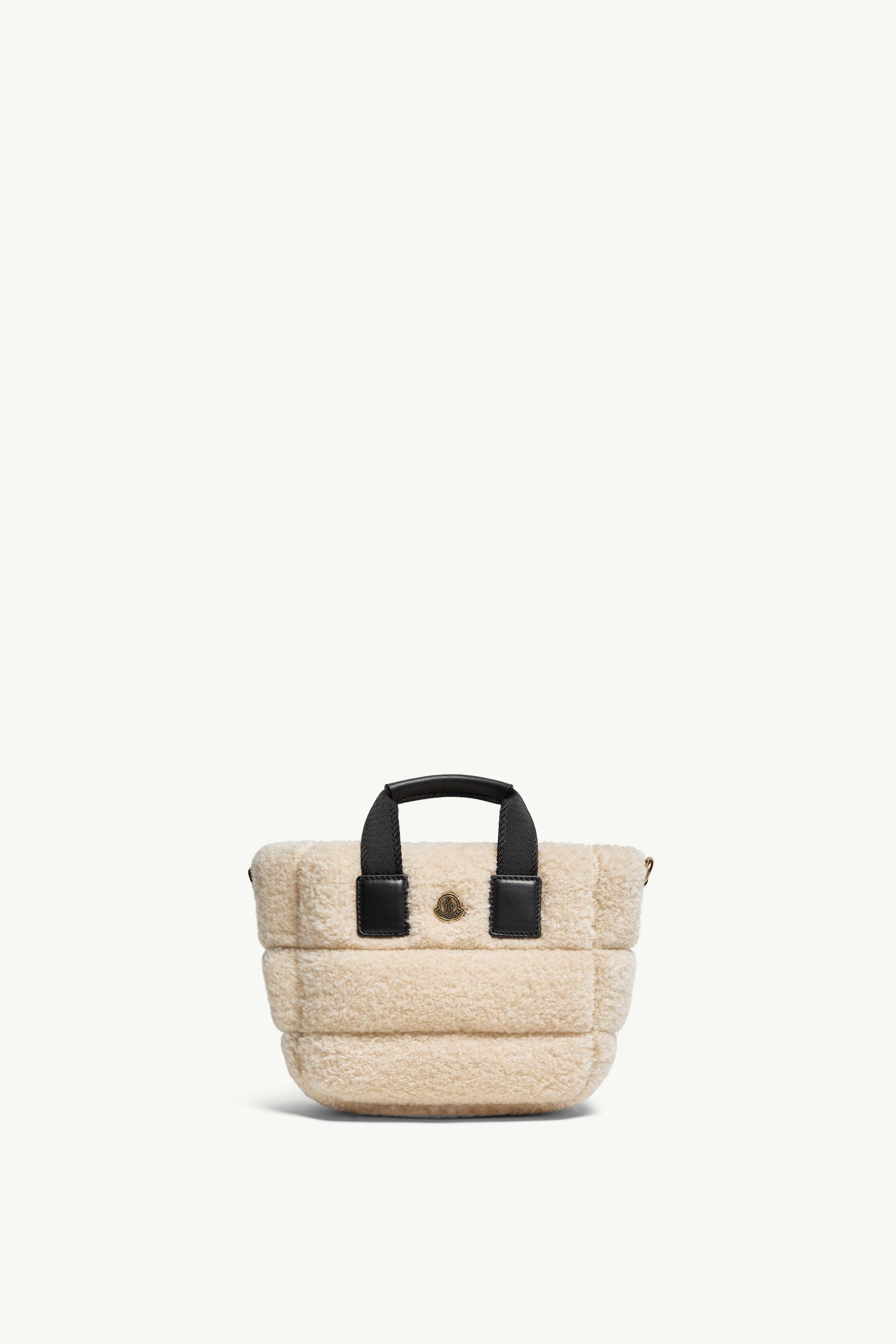 Micro Caradoc Teddy Tote Bag by MONCLER