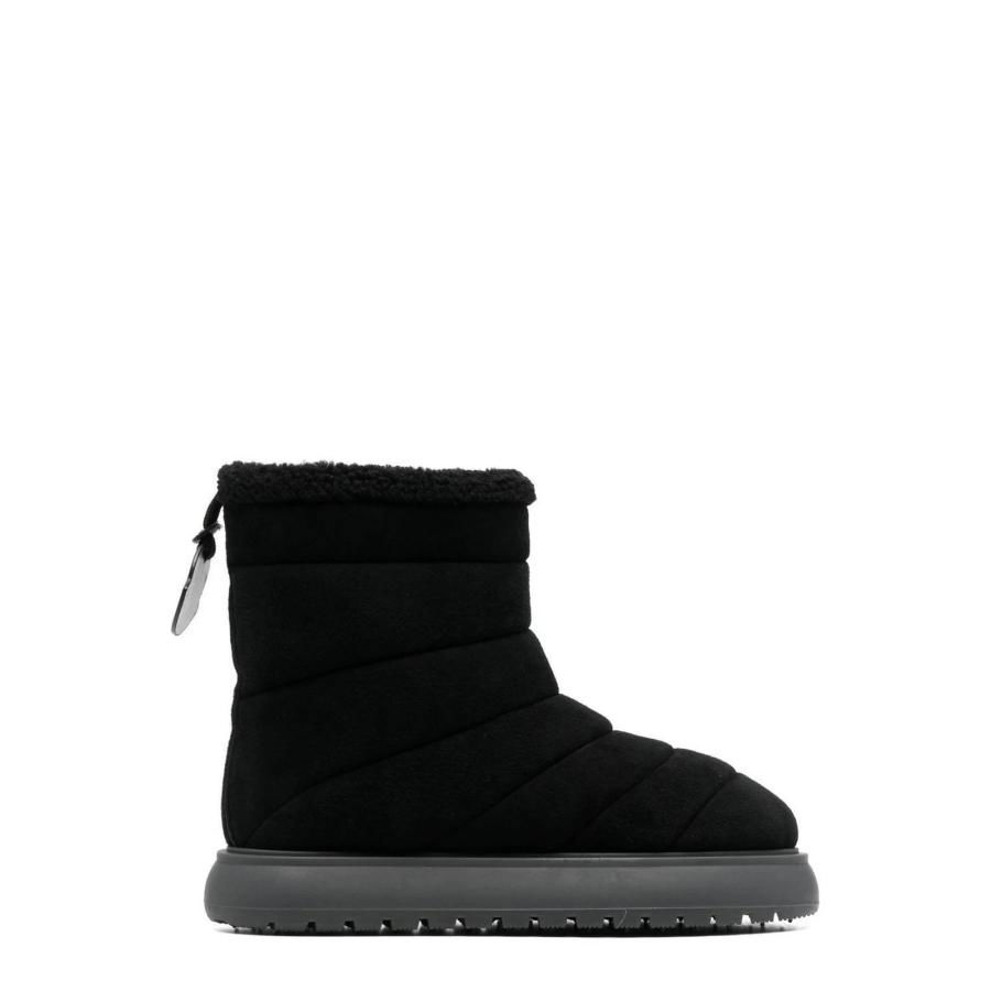 Moncler Black Hermosa Ankle Boots by MONCLER