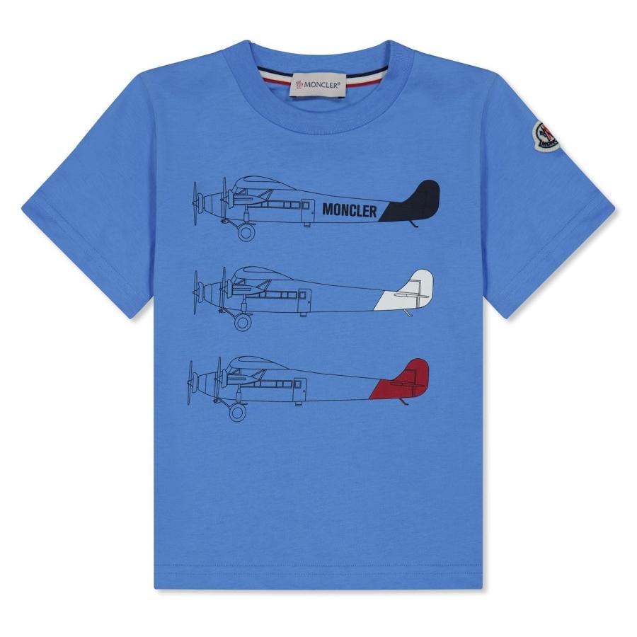 Moncler Boys Graphic-Print Cotton T-Shirt by MONCLER