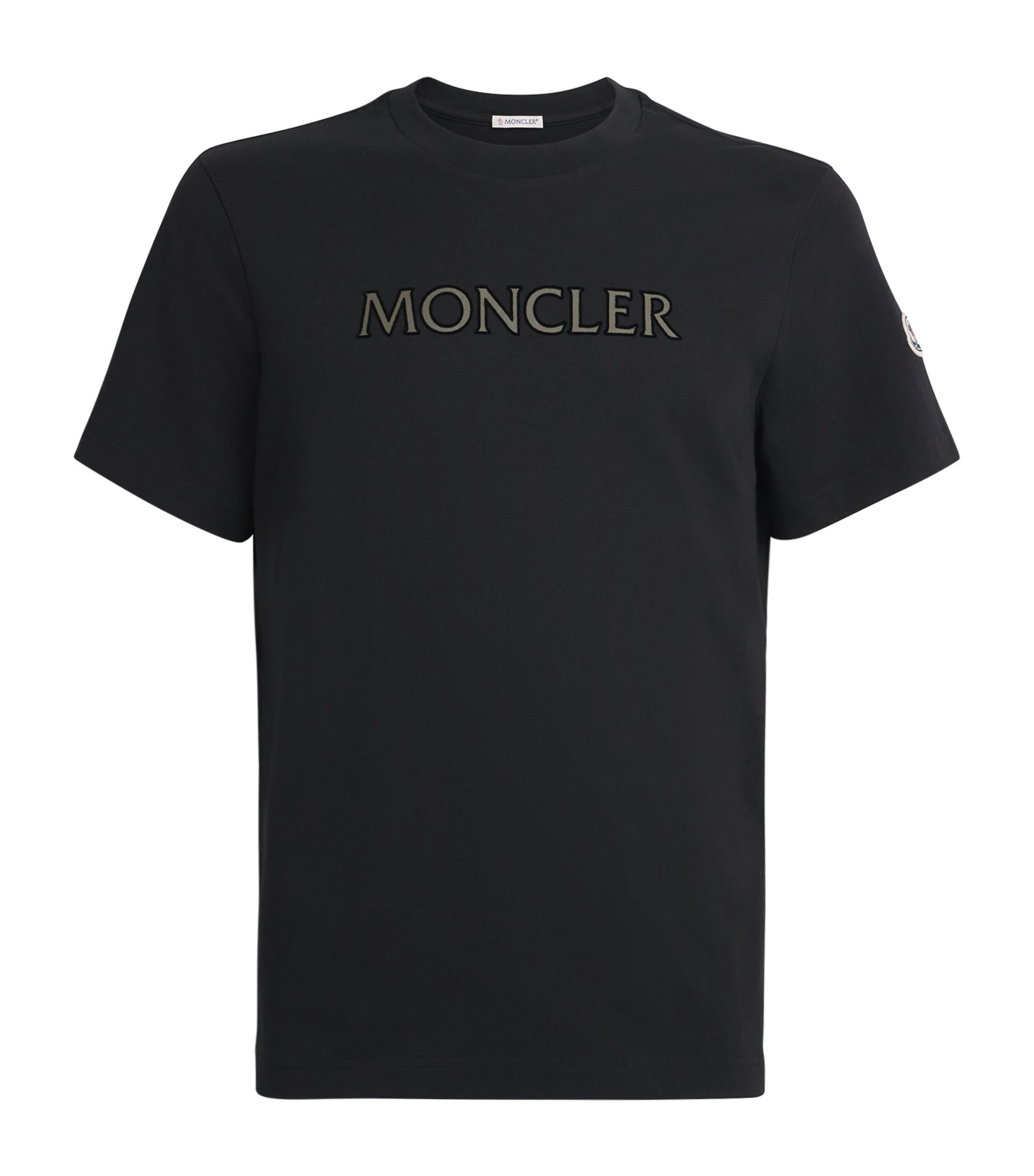 Moncler Cotton Logo T-Shirt by MONCLER