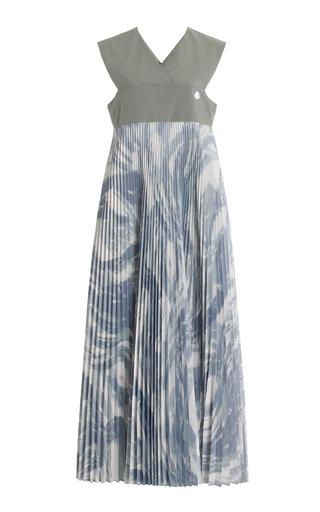 Moncler Genius 4 Moncler Hyke Plisse Maxi Dress - Moda Operandi by MONCLER