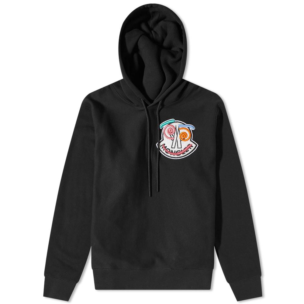 Moncler Genius Smiley Logo Popover Hoodie by MONCLER