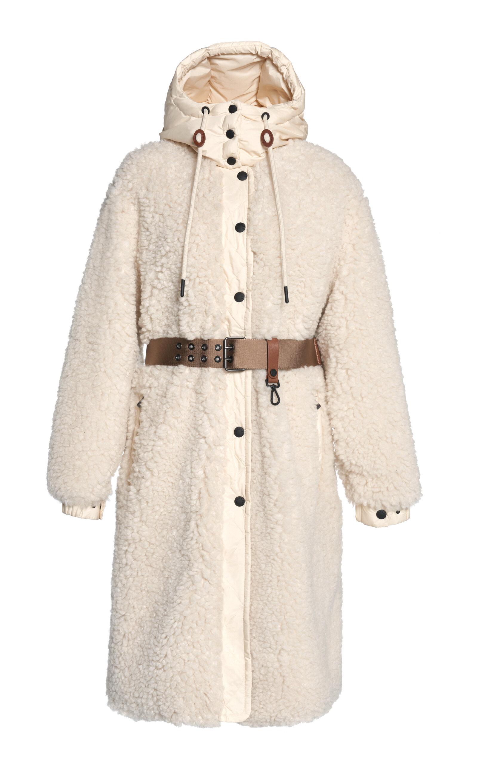 Moncler Grenoble Blavet Long Teddy Coat - Moda Operandi by MONCLER