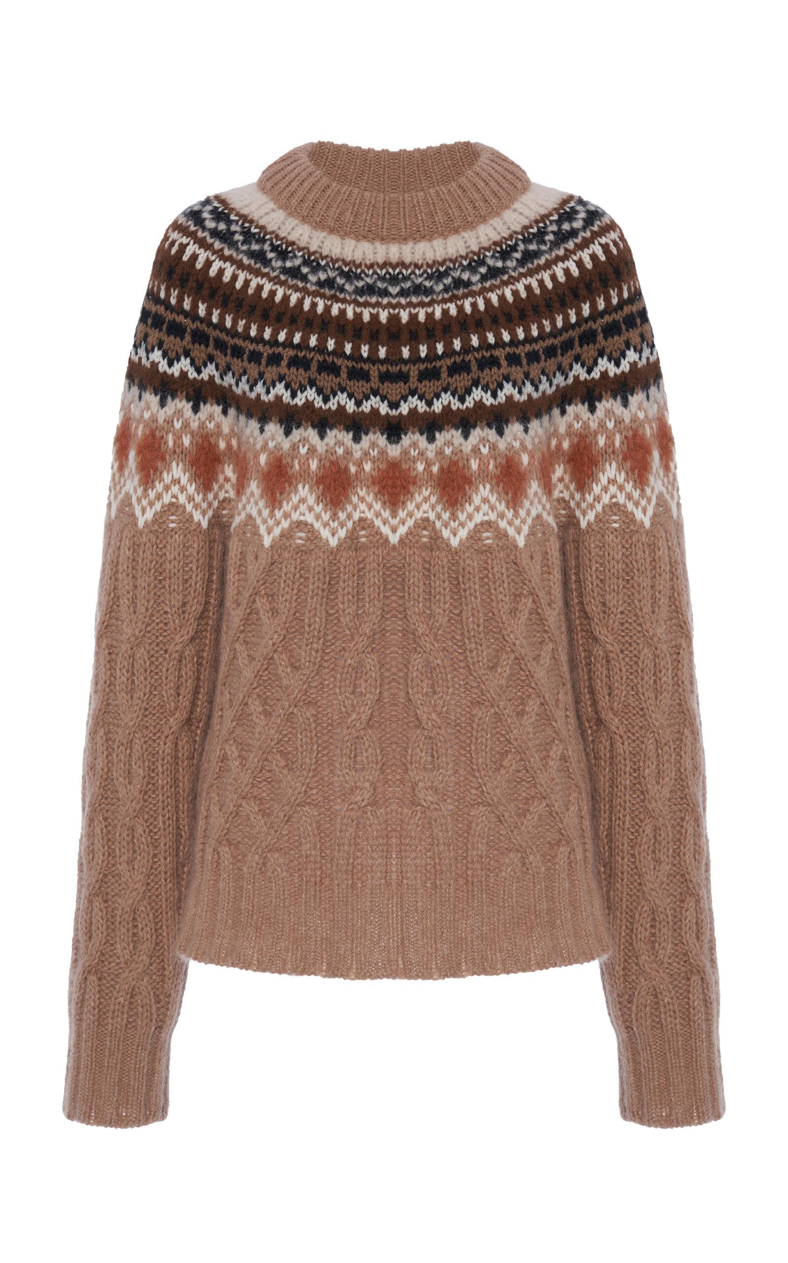 Moncler Grenoble Knit Wool-Mohair Sweater - Moda Operandi by MONCLER