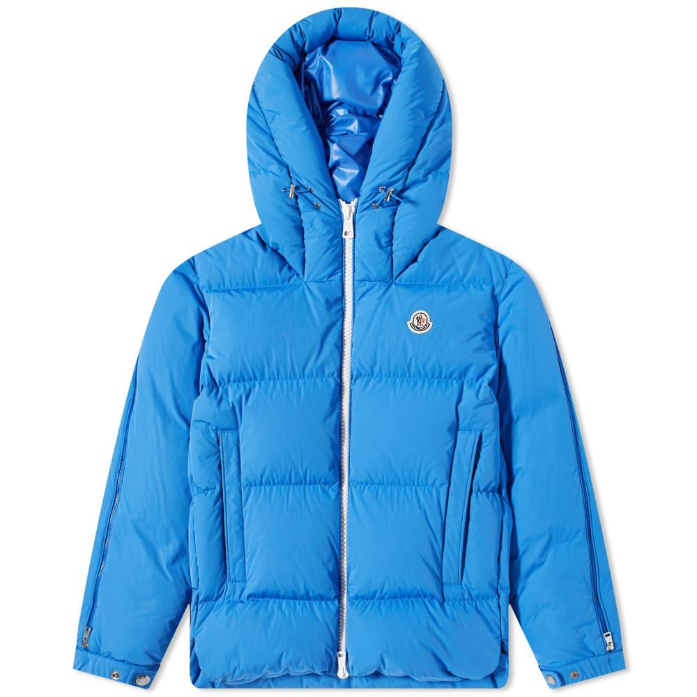 Moncler Idil Striped Sleeve Logo Down Jacket by MONCLER