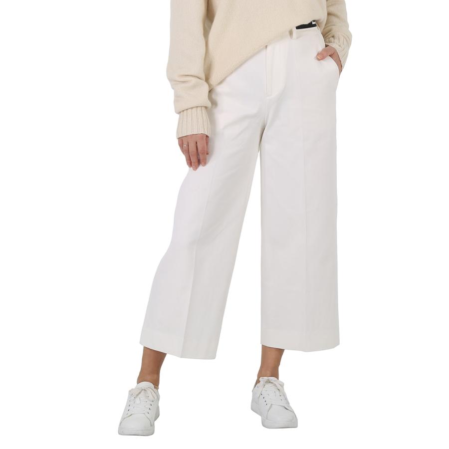 Moncler Ladies Cotton Gabardine Cropped Dress Pants by MONCLER