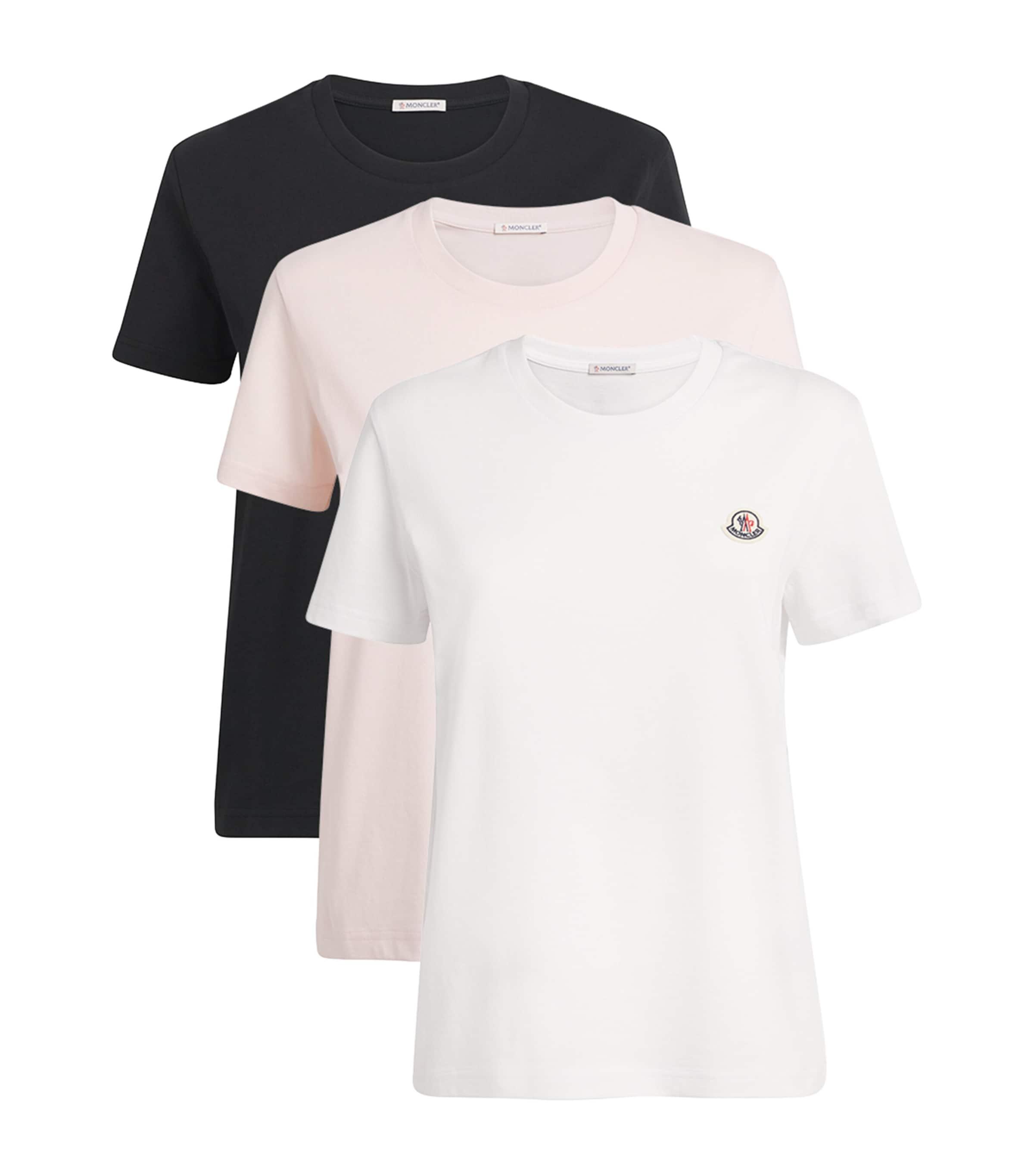 Moncler Logo T-Shirt (Pack of 3) by MONCLER