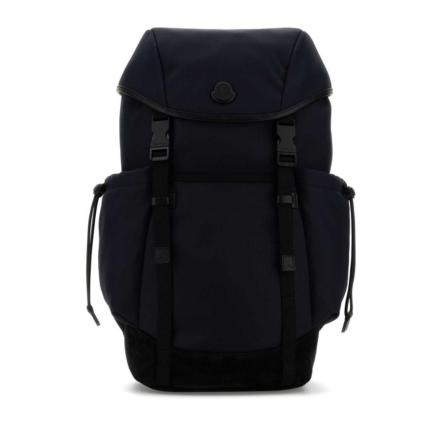 Moncler Midnight Blue Canvas Backpack by MONCLER