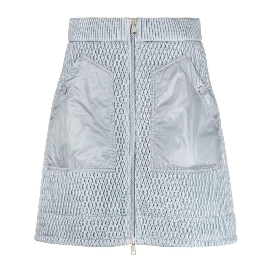 Moncler Quilted A-Line Skirt by MONCLER