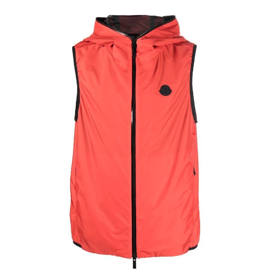 Moncler Reflective Logo Hooded Jacket by MONCLER