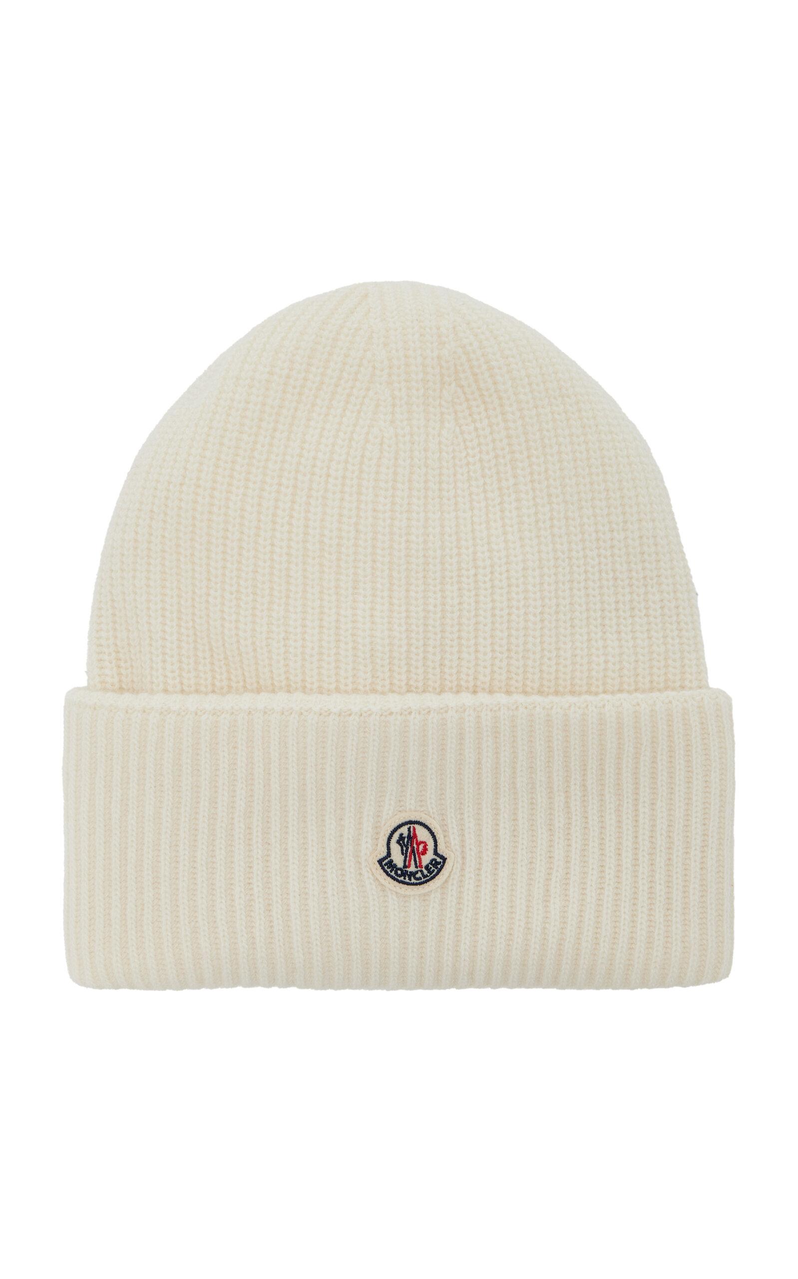 Moncler Ribbed-Knit Wool Beanie - Moda Operandi by MONCLER