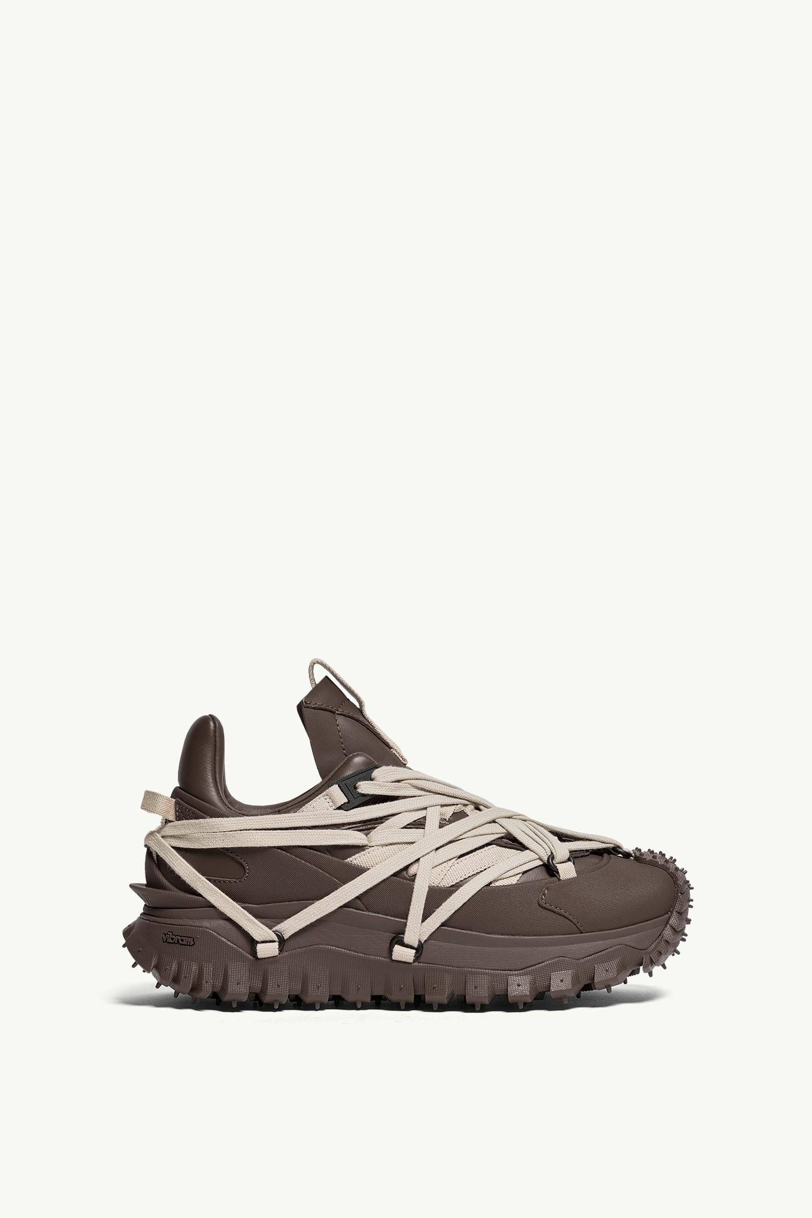 Moncler + Rick Owens Trailgrip Megalace Leather Sneakers by MONCLER