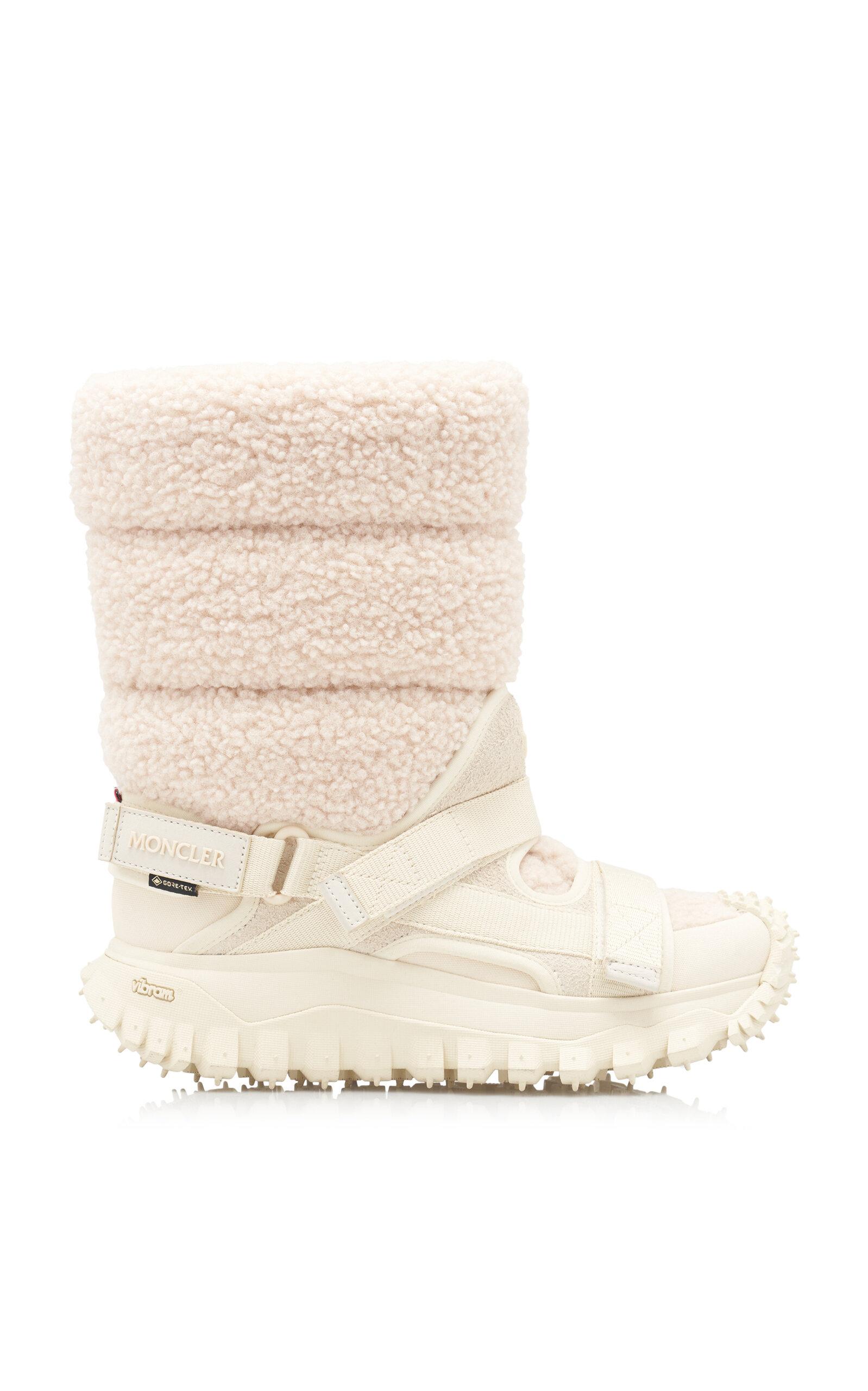 Moncler Trailgrip Eco-Shearling Ankle Boots - Moda Operandi by MONCLER
