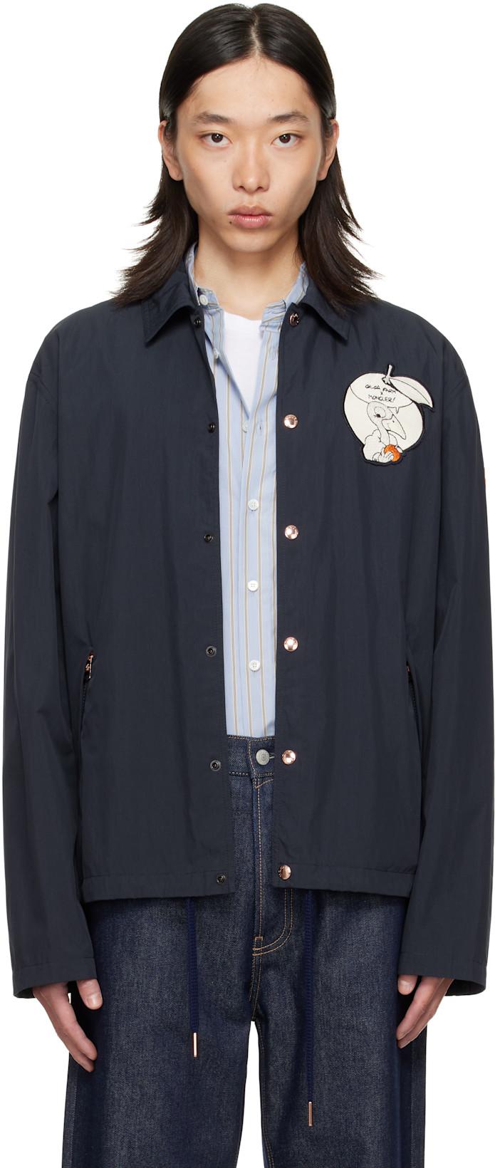 Moncler x Gilga Farm Navy Satsuma Jacket by MONCLER