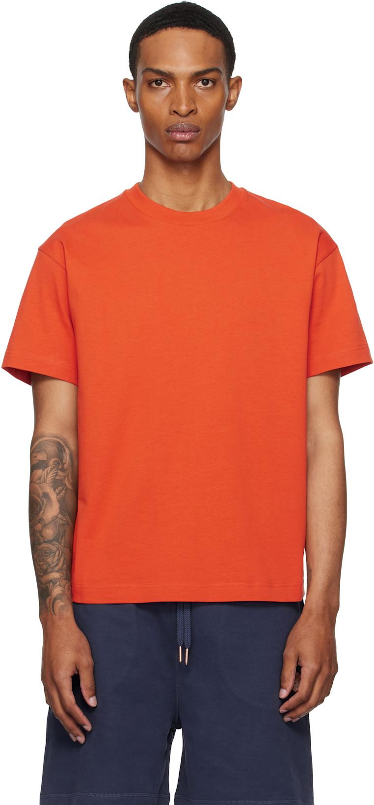 Moncler x Gilga Farm Orange Short Sleeve T-shirt by MONCLER