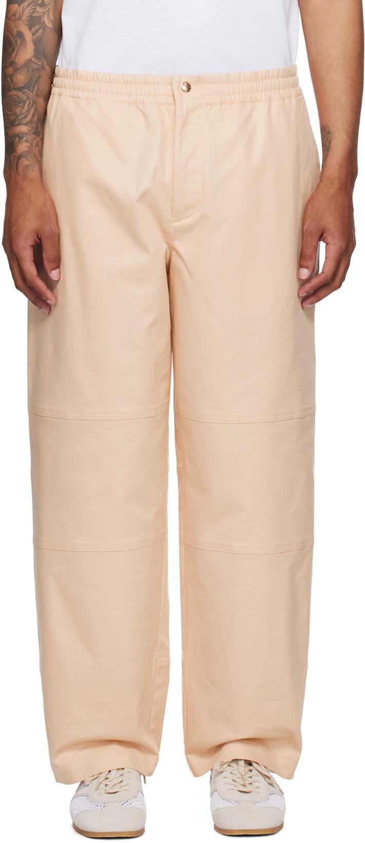 Moncler x Gilga Farm Pink Drawstring Trousers by MONCLER