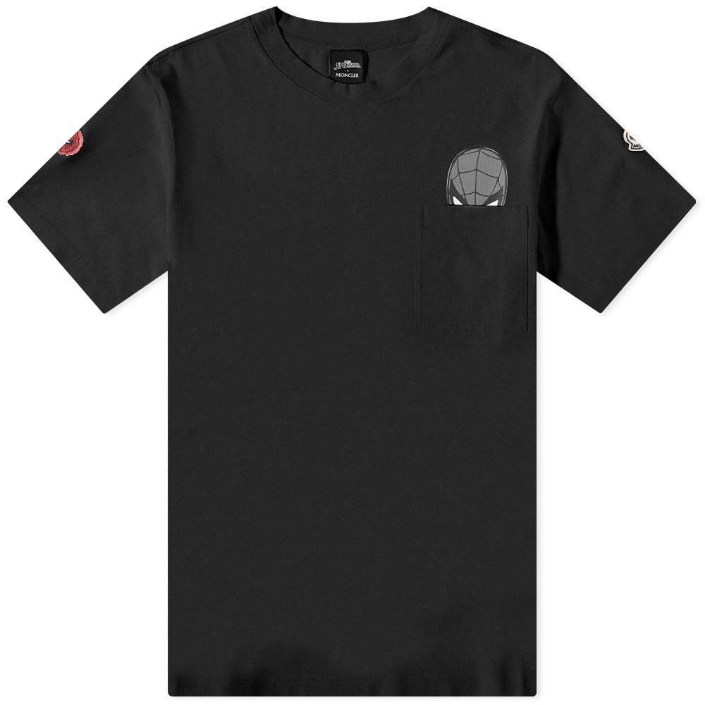 MONCLER Spider-Man ポケットTシャツ Moncler x Spiderman Pocket Print Tee by MONCLER | jellibeans