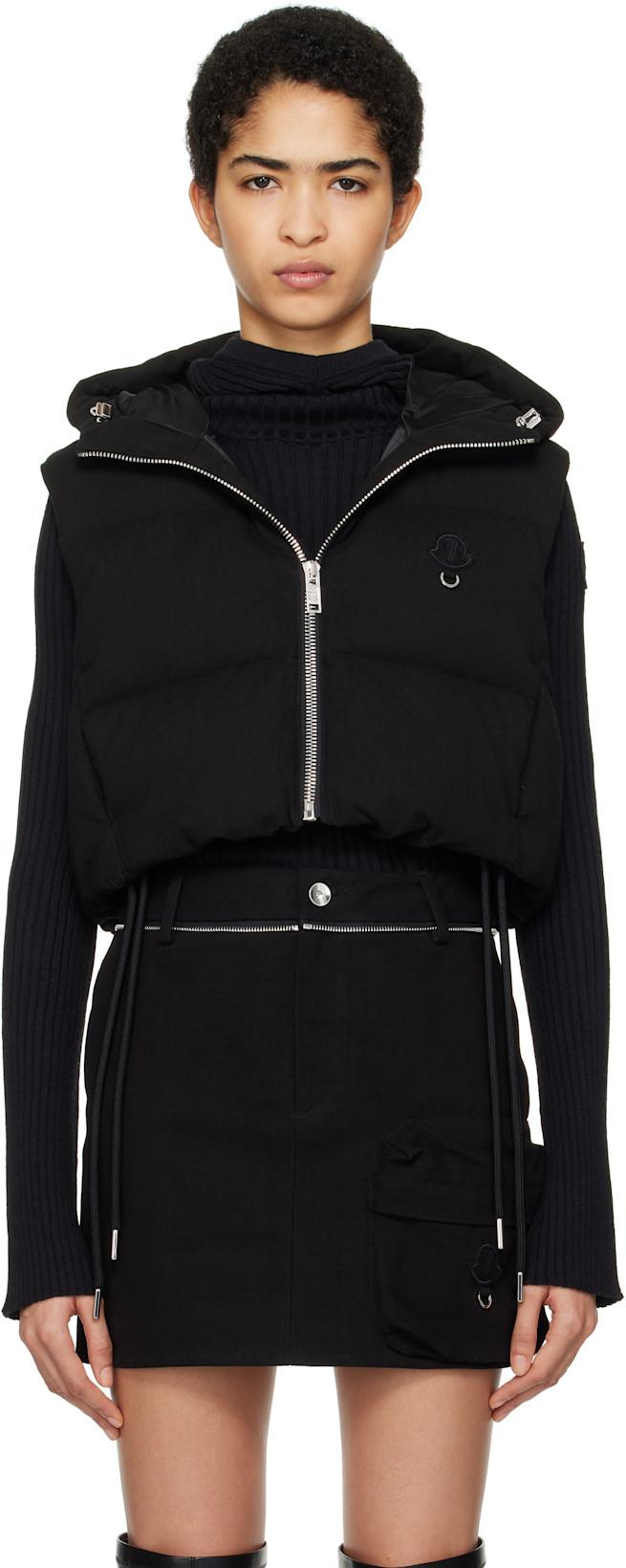 Moncler x Willow Smith Black Alexi Down Vest by MONCLER