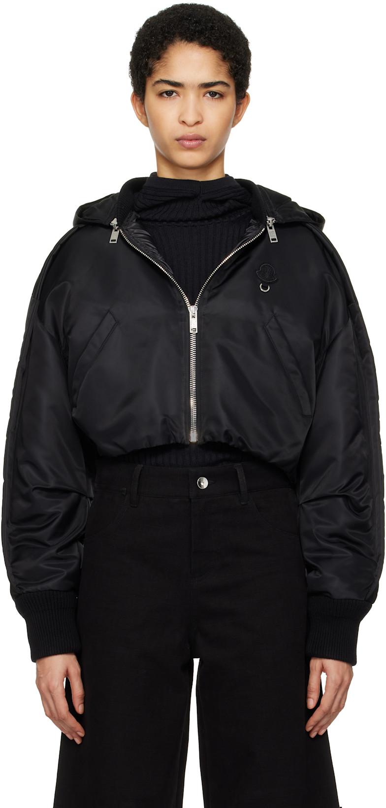 Moncler x Willow Smith Black Malek Down Jacket by MONCLER