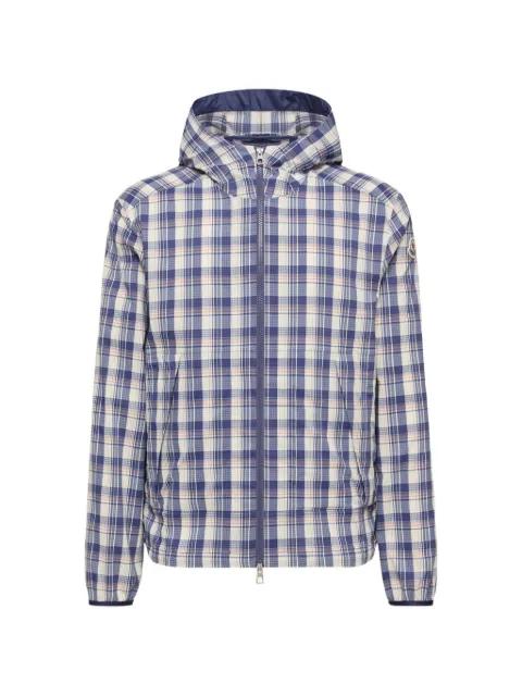 Natisone check hoodied jacket by MONCLER