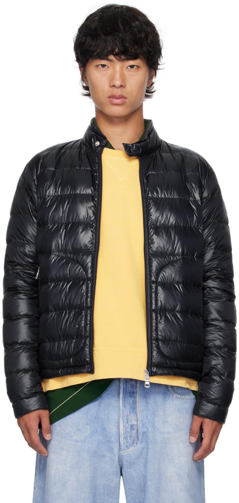 Navy Acorus Down Jacket by MONCLER