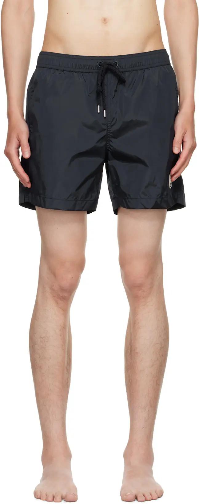Navy Archivio Swim Shorts by MONCLER
