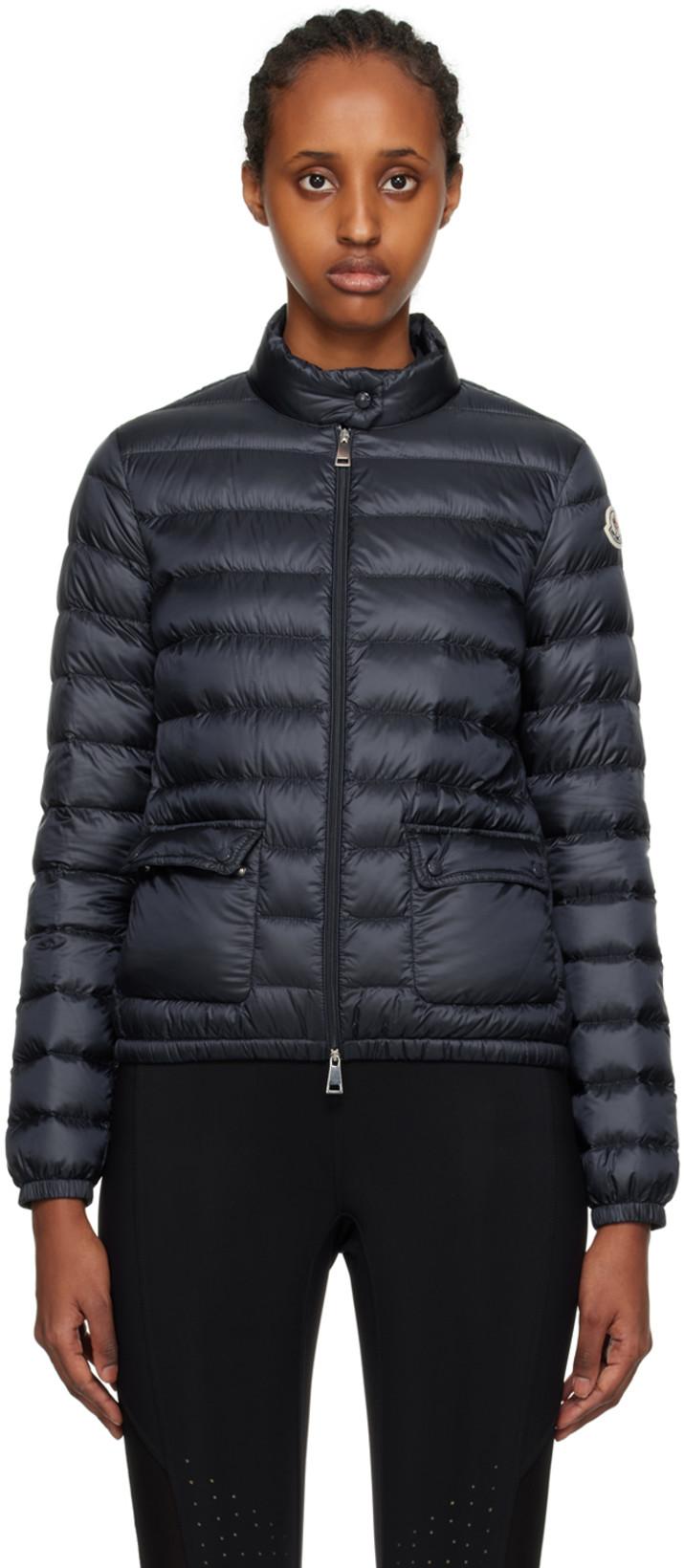 Navy Lans Down Jacket by MONCLER