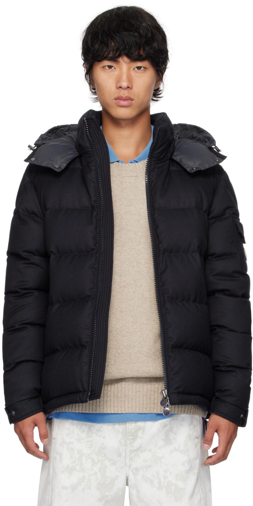 Navy Montgenevre Down Jacket by MONCLER