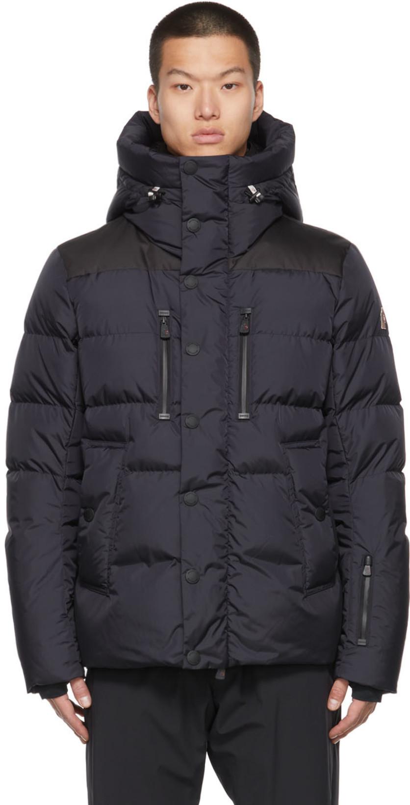 Navy Rodenberg Down Jacket by MONCLER