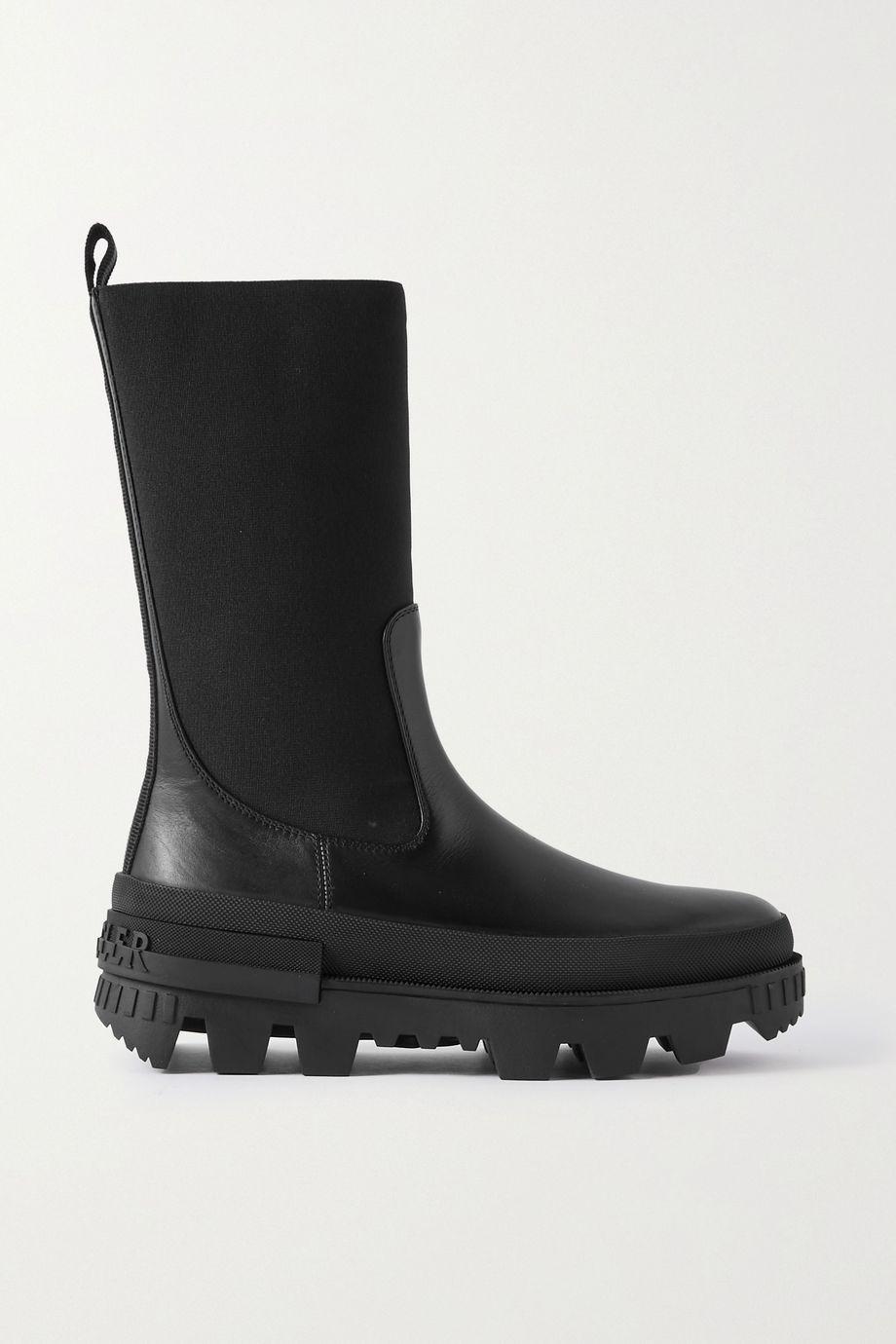 Neue leather Chelsea boots by MONCLER