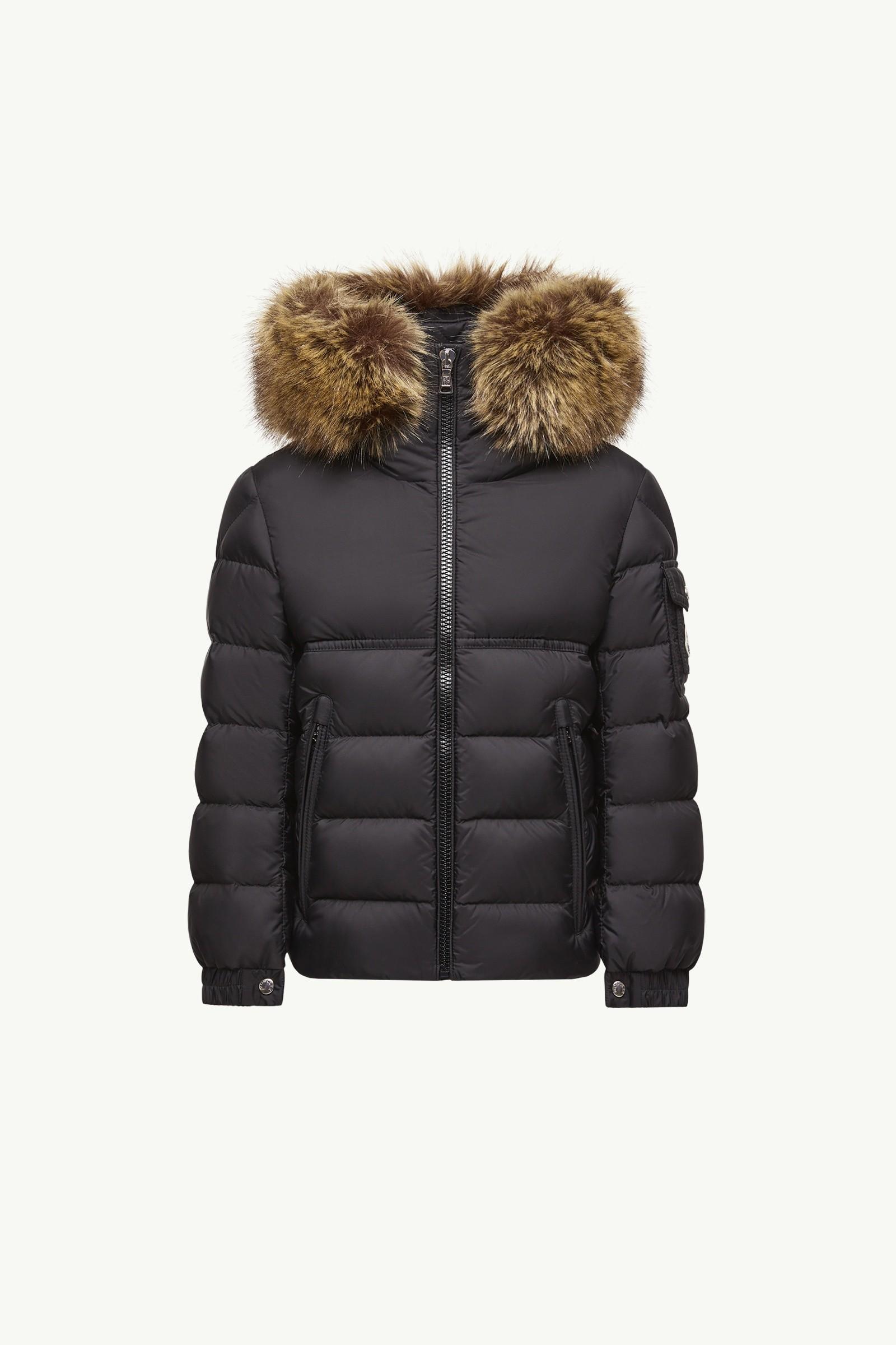 New Byronf Hooded Faux Fur-Trimmed Down Jacket by MONCLER