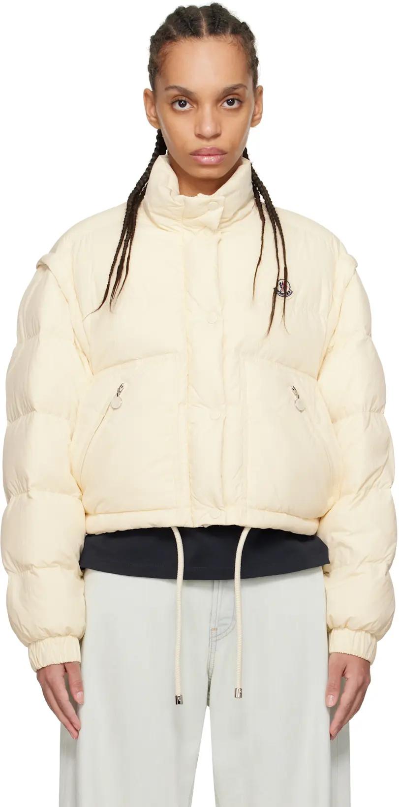 Off-White Selle 2-in-1 Short Down Jacket by MONCLER
