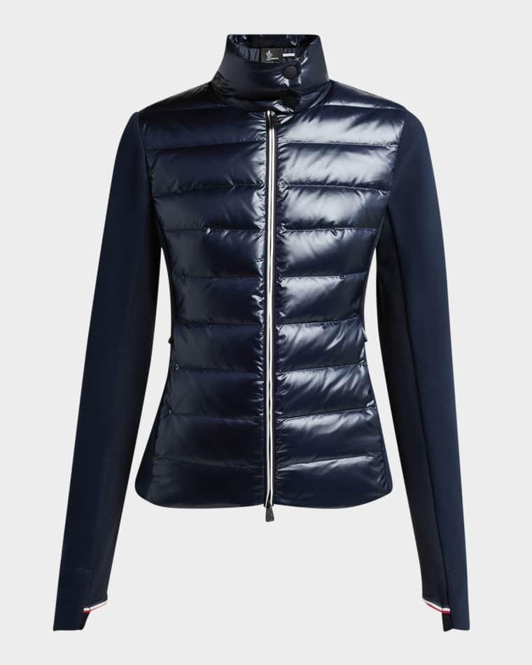 Padded Down Zip-Up Sweatshirt by MONCLER