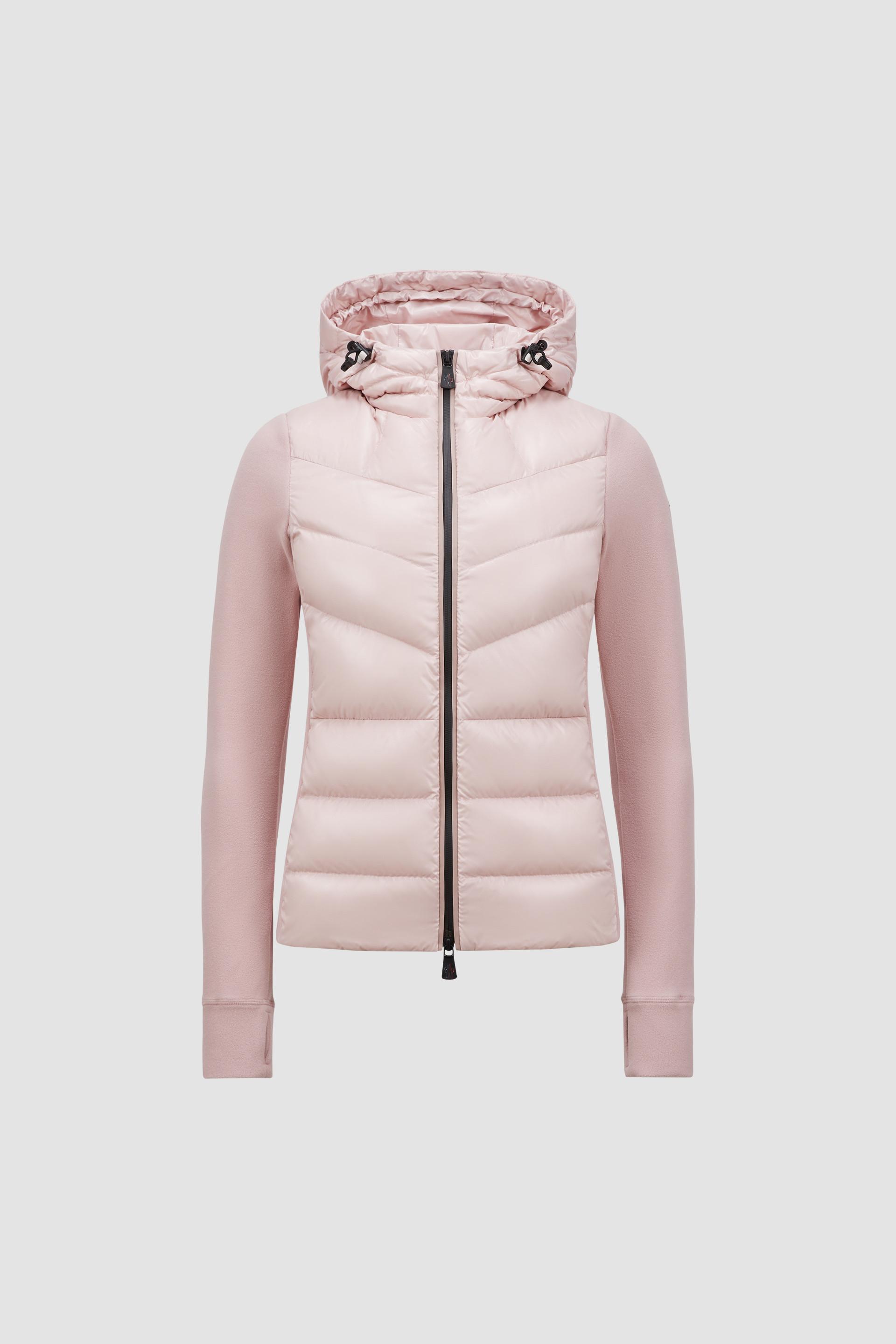 Padded Fleece Zip-Up Hoodie by MONCLER