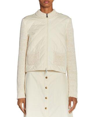 Padded Mixed Media Jacket by MONCLER