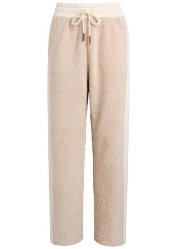 Panelled fleece sweatpants by MONCLER