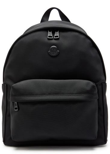 Pierick logo-appliquéd canvas backpack by MONCLER