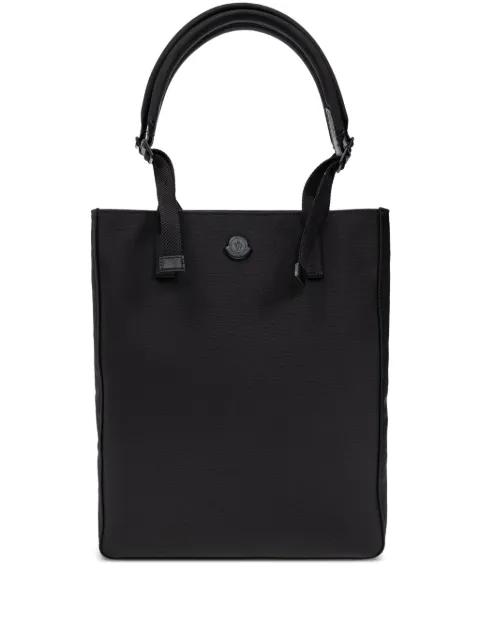 Pierrick logo-patch tote bag by MONCLER