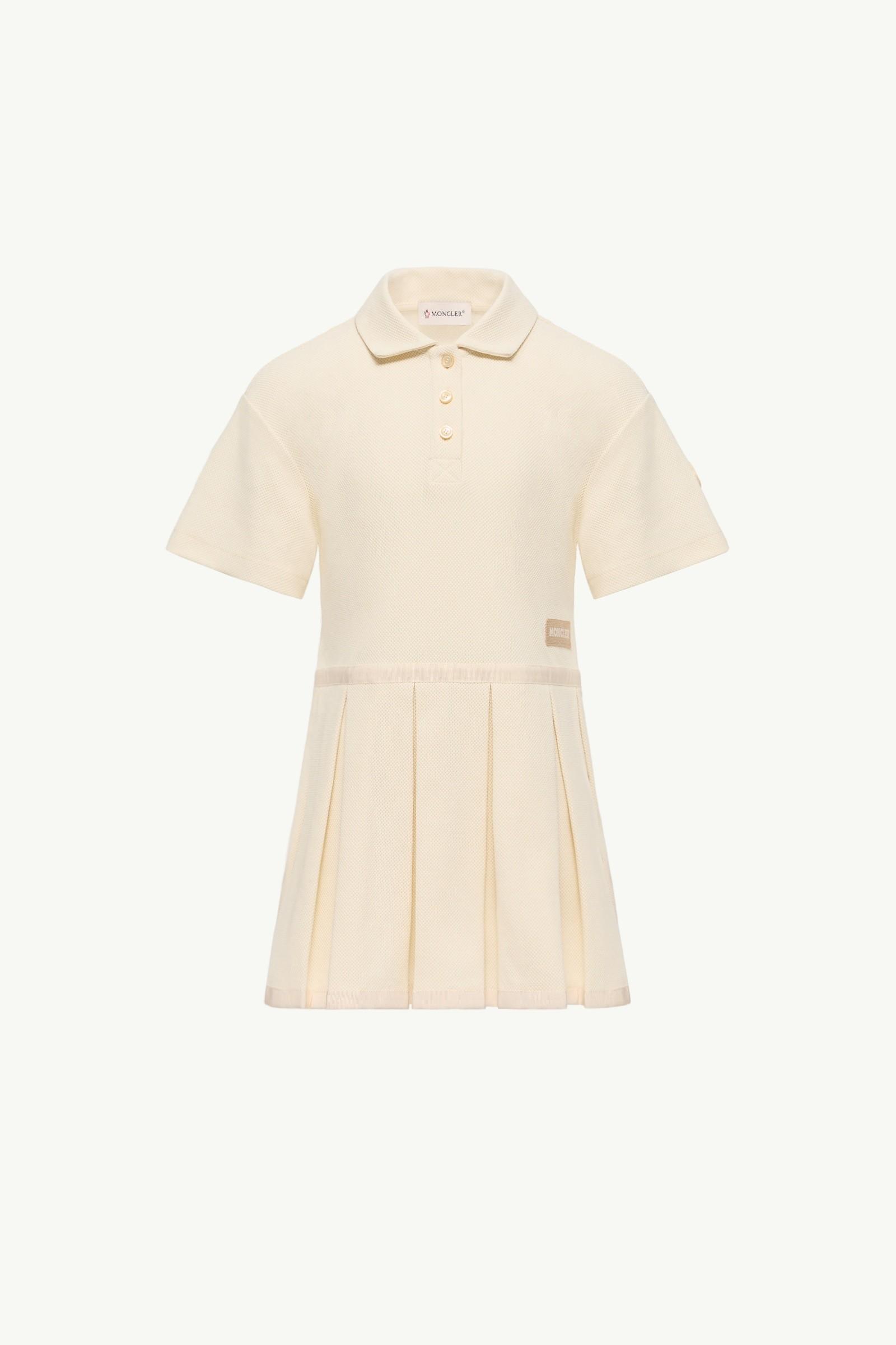 Piquet Polo Dress by MONCLER