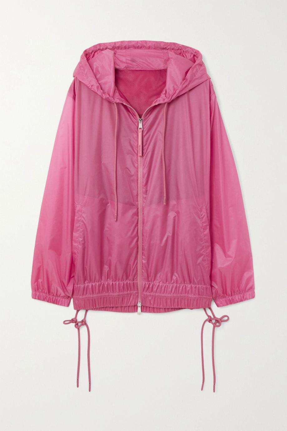 Pointu printed shell hoodied jacket by MONCLER