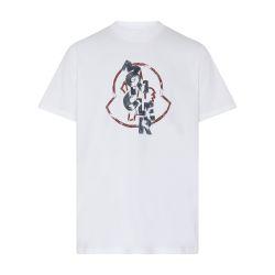 Printed short-sleeved t-shirt by MONCLER