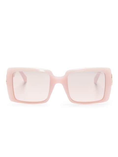 Promenade rectangle-frame sunglasses by MONCLER