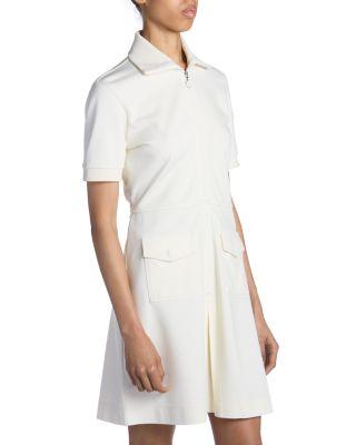 Punto Milano Zip Front Dress by MONCLER